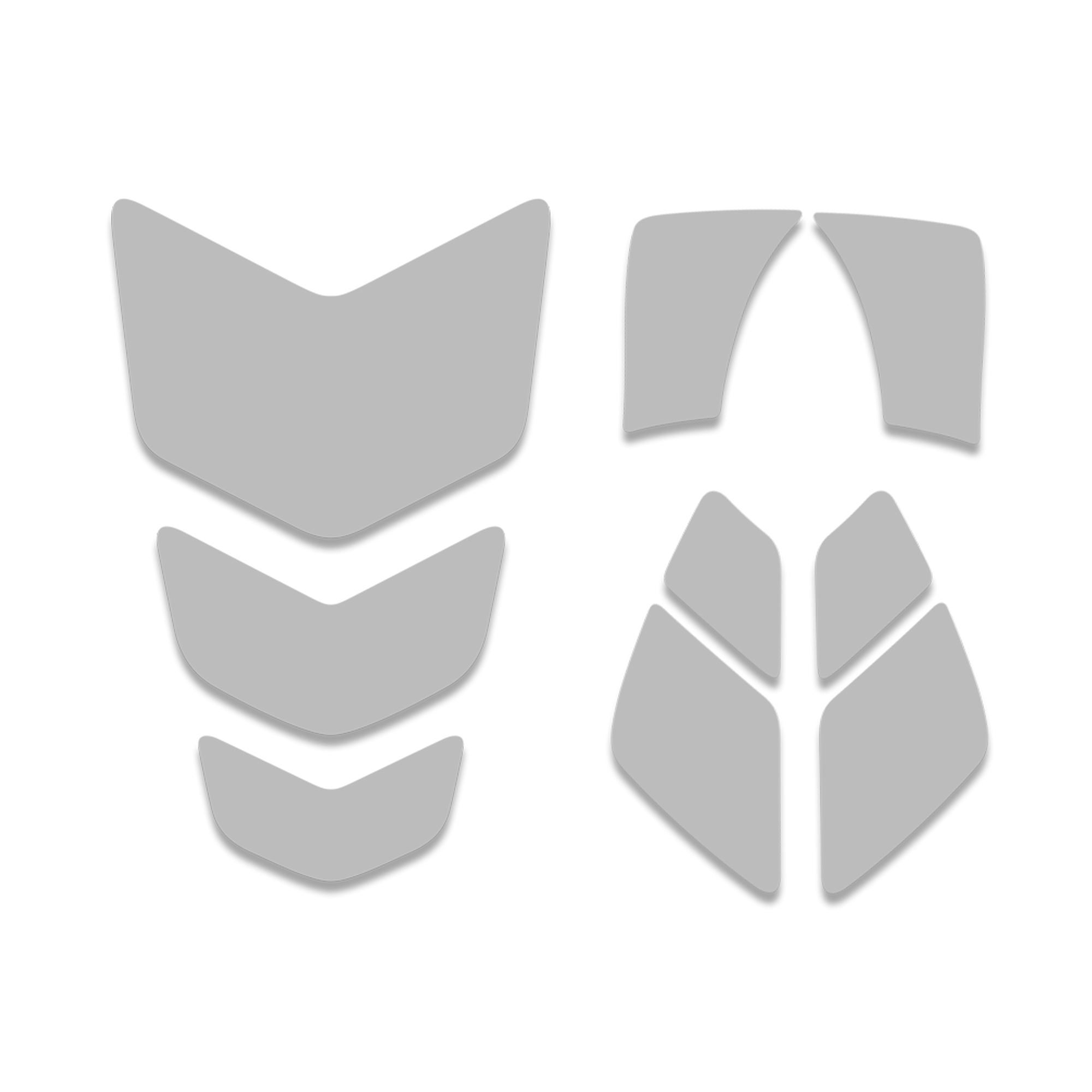 Armet Reflective Tape Helmet Accessories