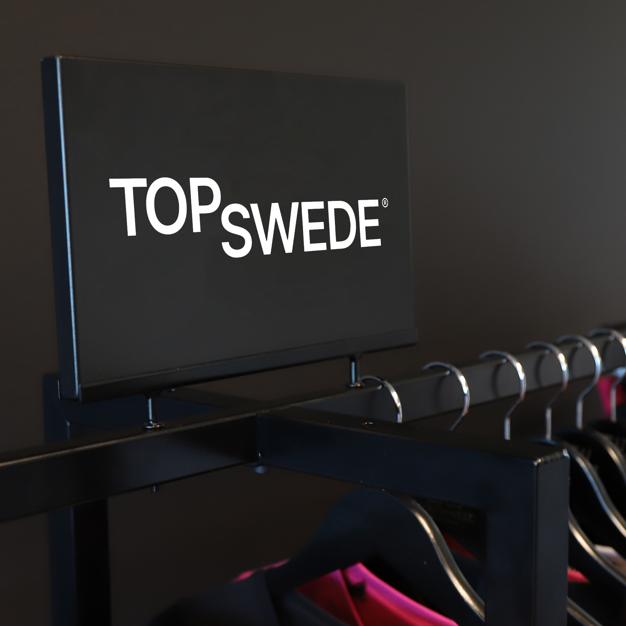 Garment Display logo sign