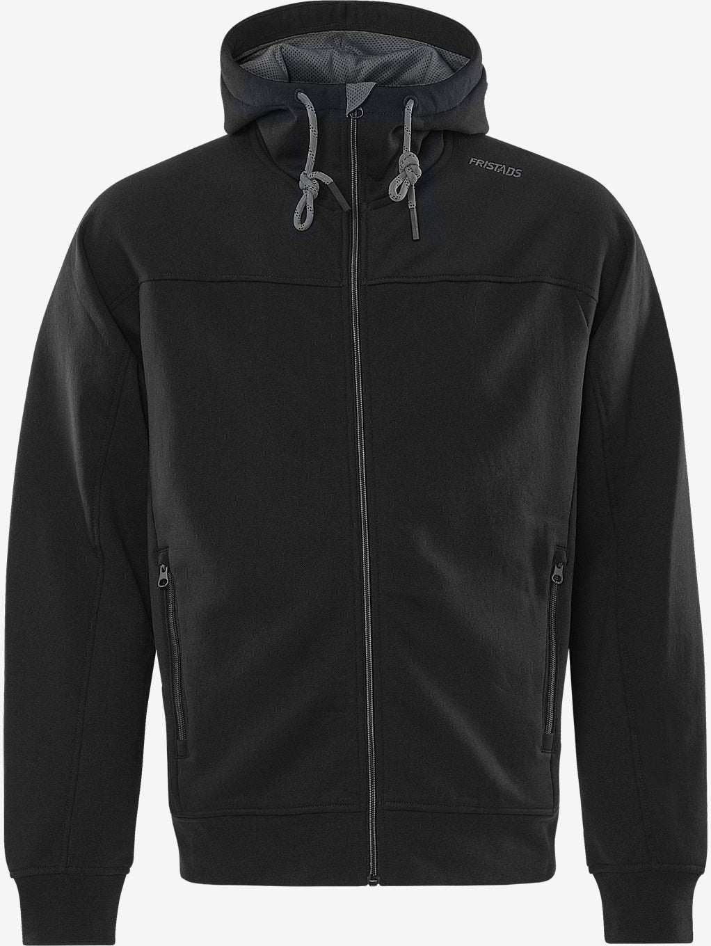 Sweetshirt-jacka med Huva UNISEX, FRISTADS 7550 GSM