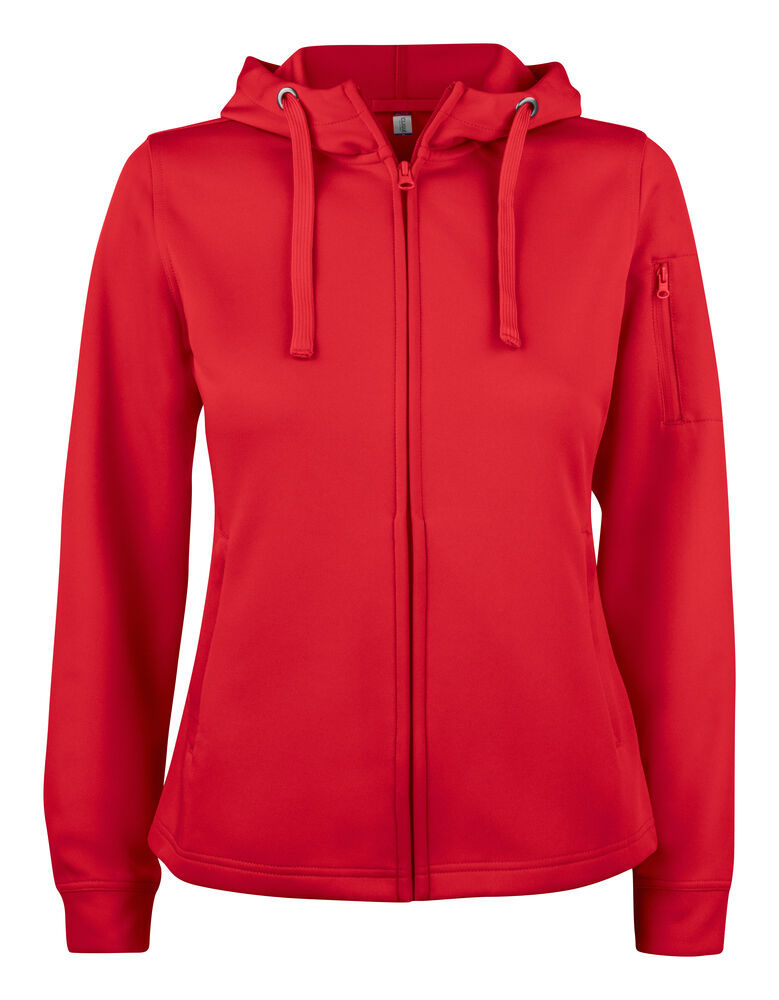Basic Active Hoody Full Zip Women 21015