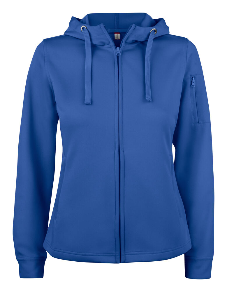 Basic Active Hoody Full Zip Women 21015