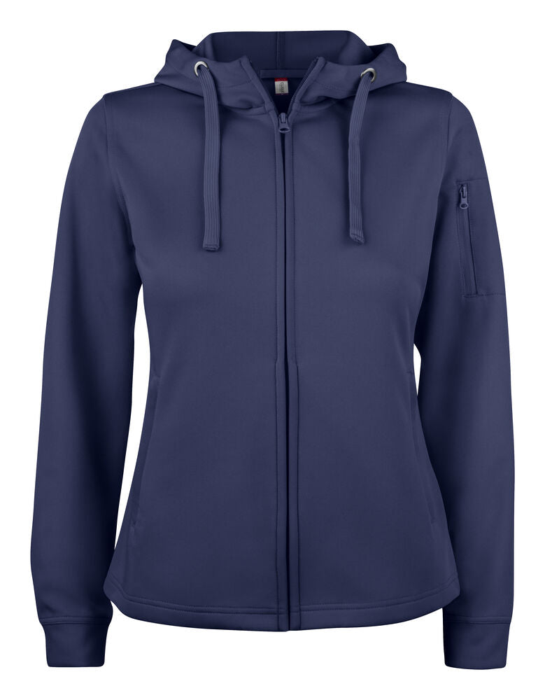Basic Active Hoody Full Zip Women 21015