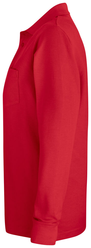 Basic Polo Pocket L/S 28235