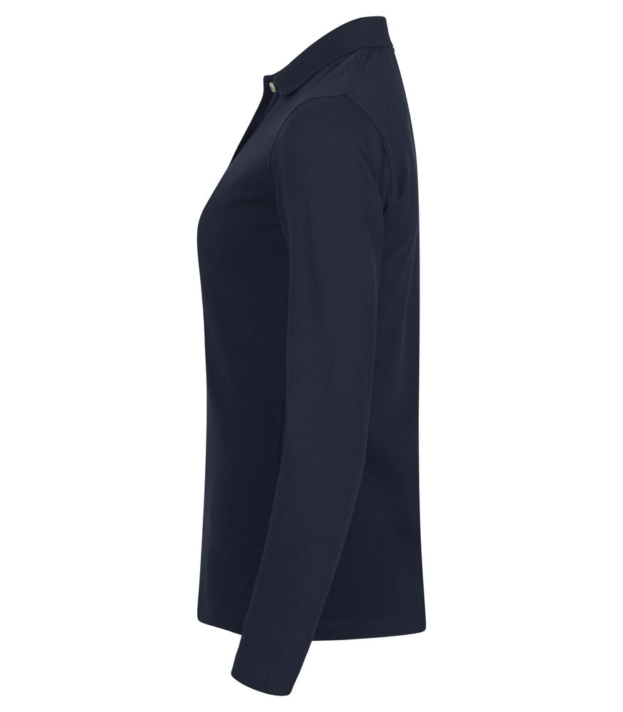 Stretch Premium Polo L/S Women 28263