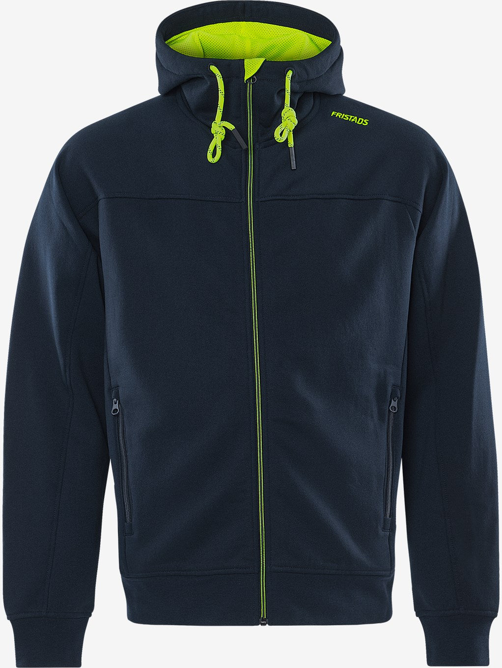 Sweetshirt-jacka med Huva UNISEX, FRISTADS 7550 GSM