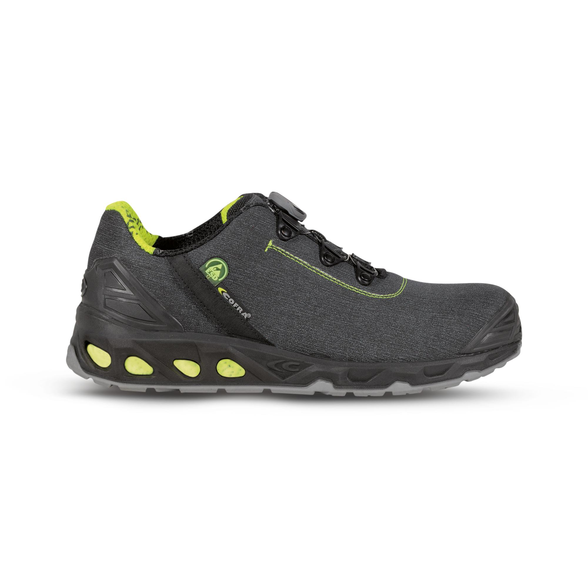 Lux Green Fit Safety Shoe