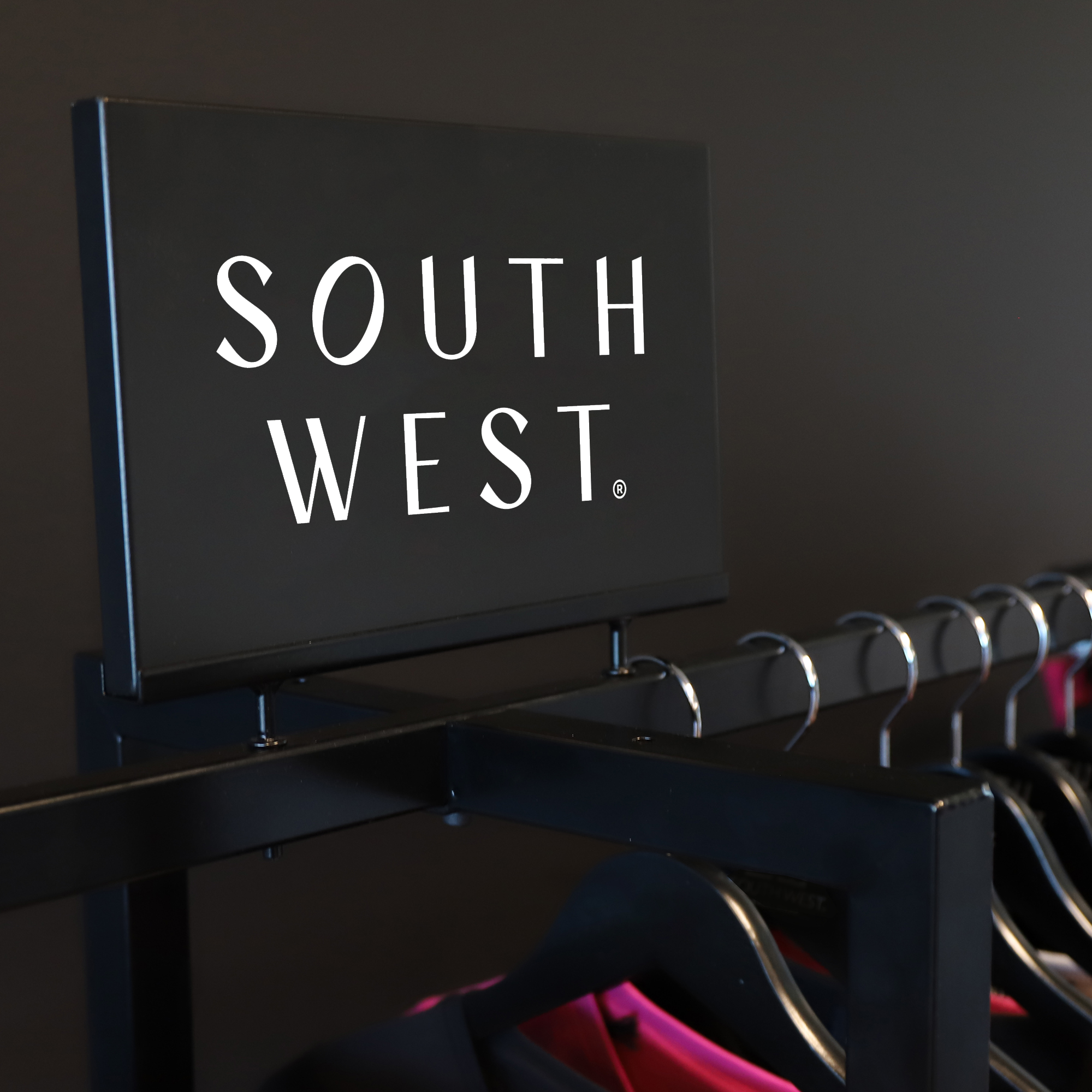 Garment Display Logo Sign