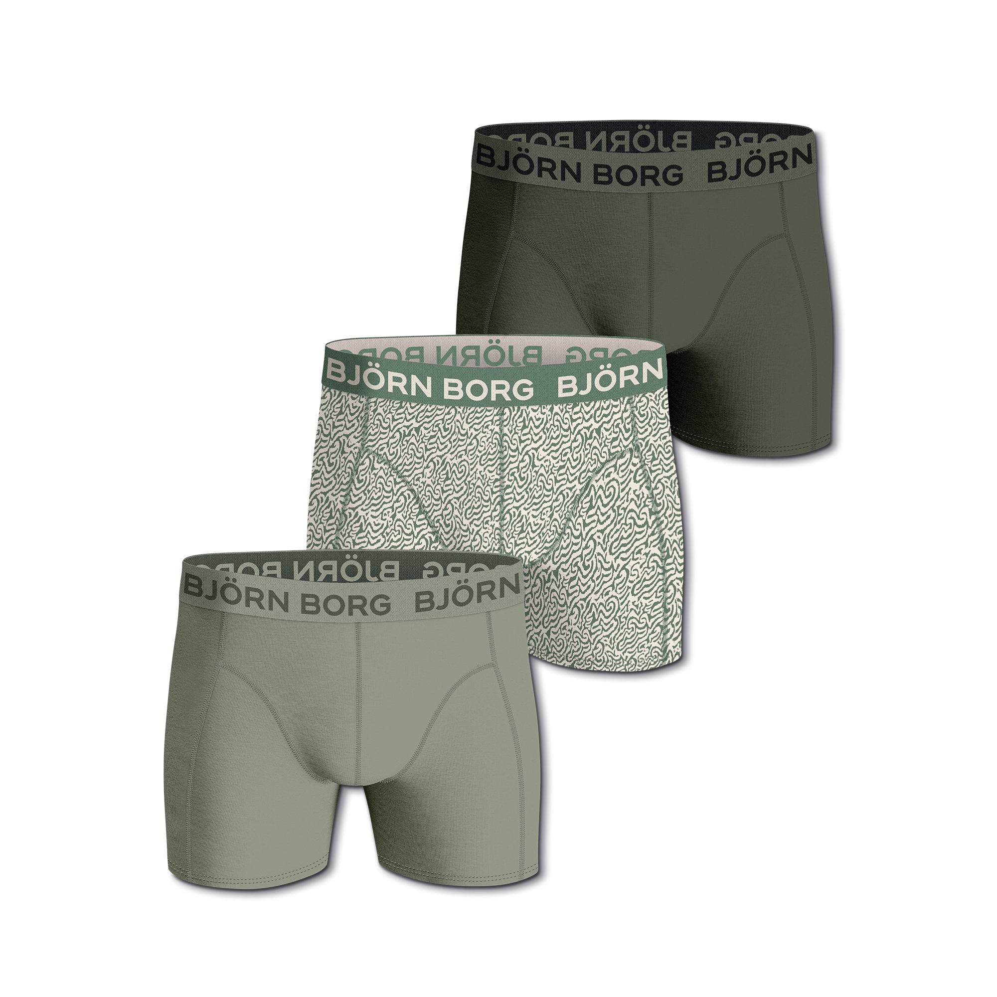 Boxer Multi 3-p Underwear