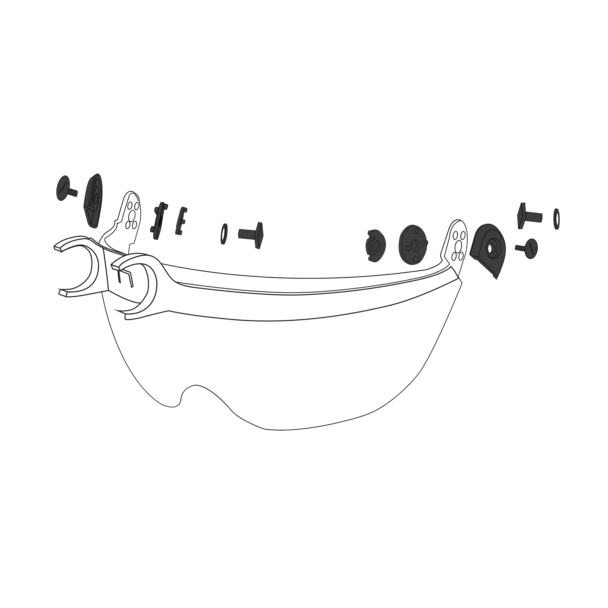 VisorFlex Screws Accessories