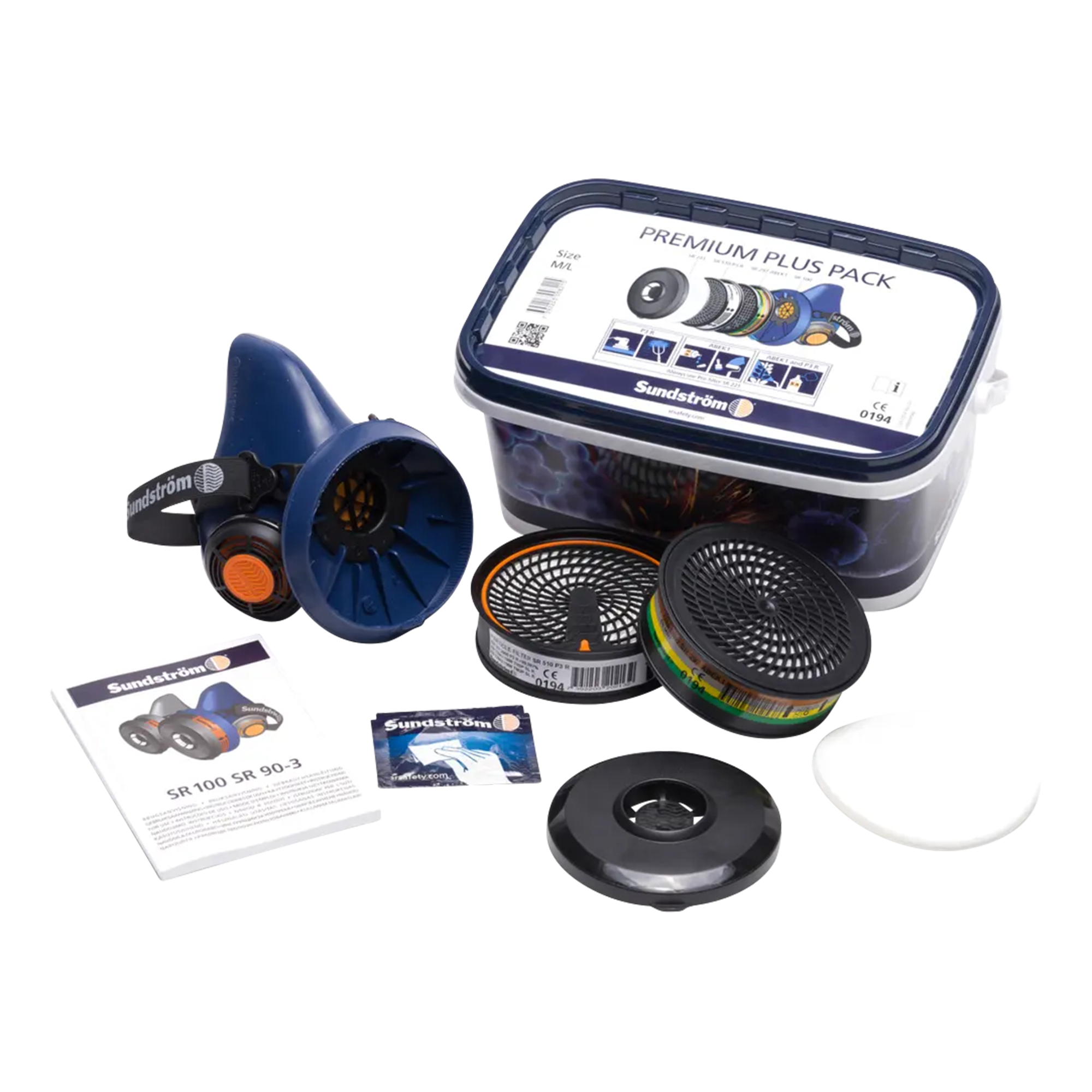 Premium Plus Pack M/L Half Mask