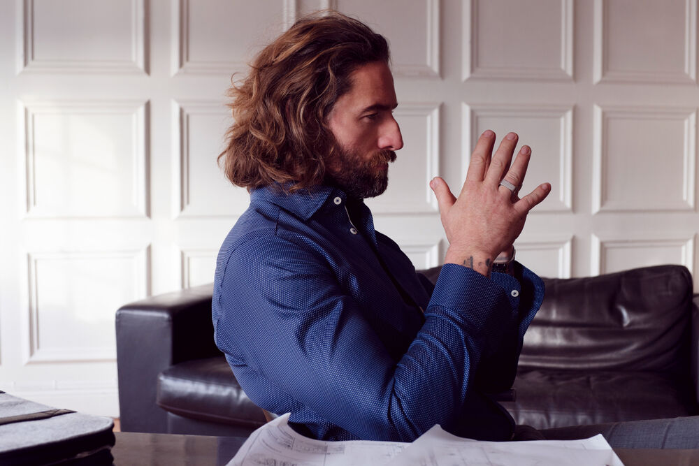 PB49 Jacquard Slim från J.Harvest & Frost