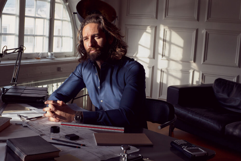 PB49 Jacquard Slim från J.Harvest & Frost