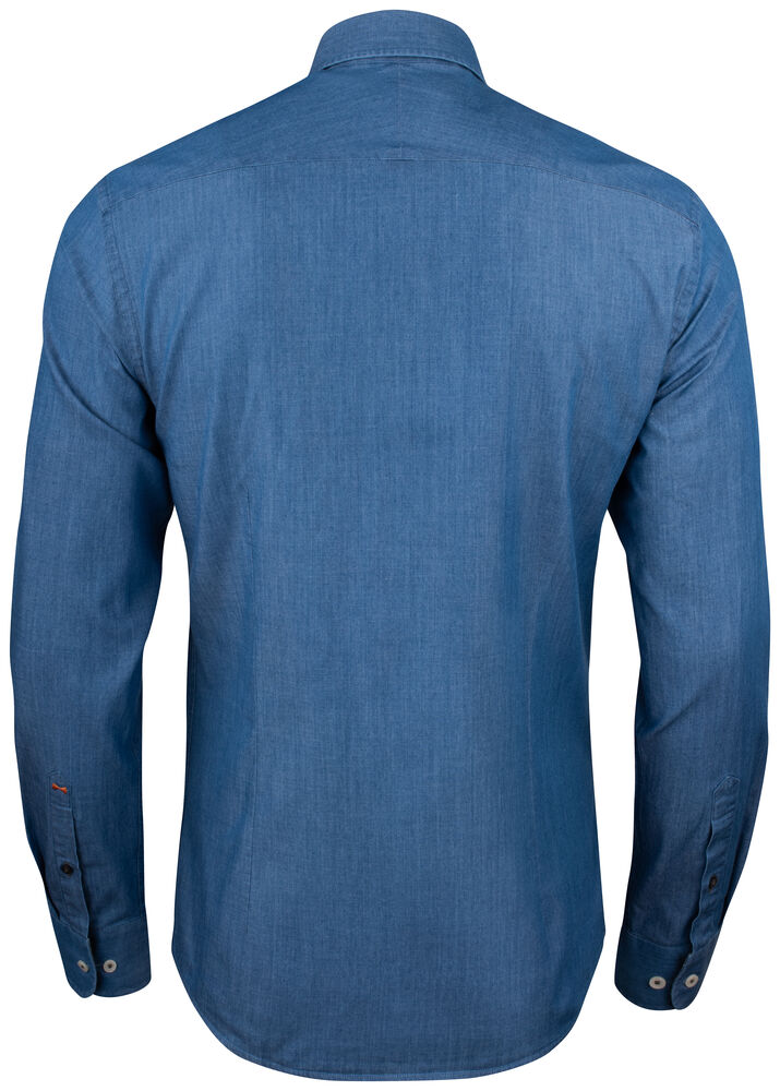 IB130 Woven Indigo Slim från J.Harvest & Frost