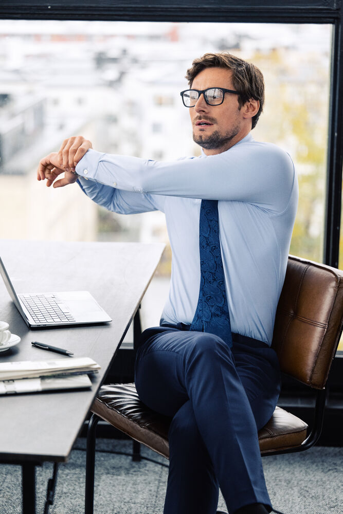 IB132 Interlock Knit Slim från J.Harvest & Frost