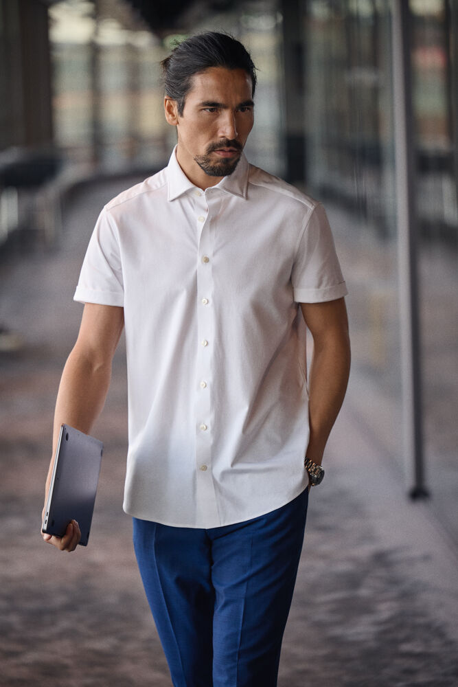 IB132 Interlock Knit S/S Regular från J.Harvest & Frost