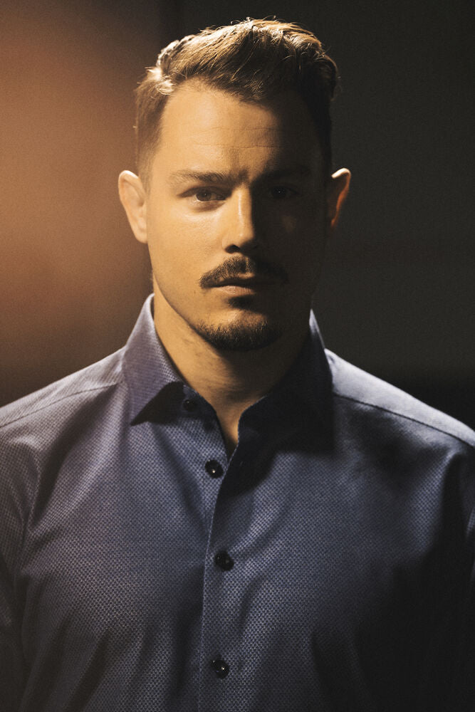 PB144 Brushed Jacquard Slim från J.Harvest & Frost