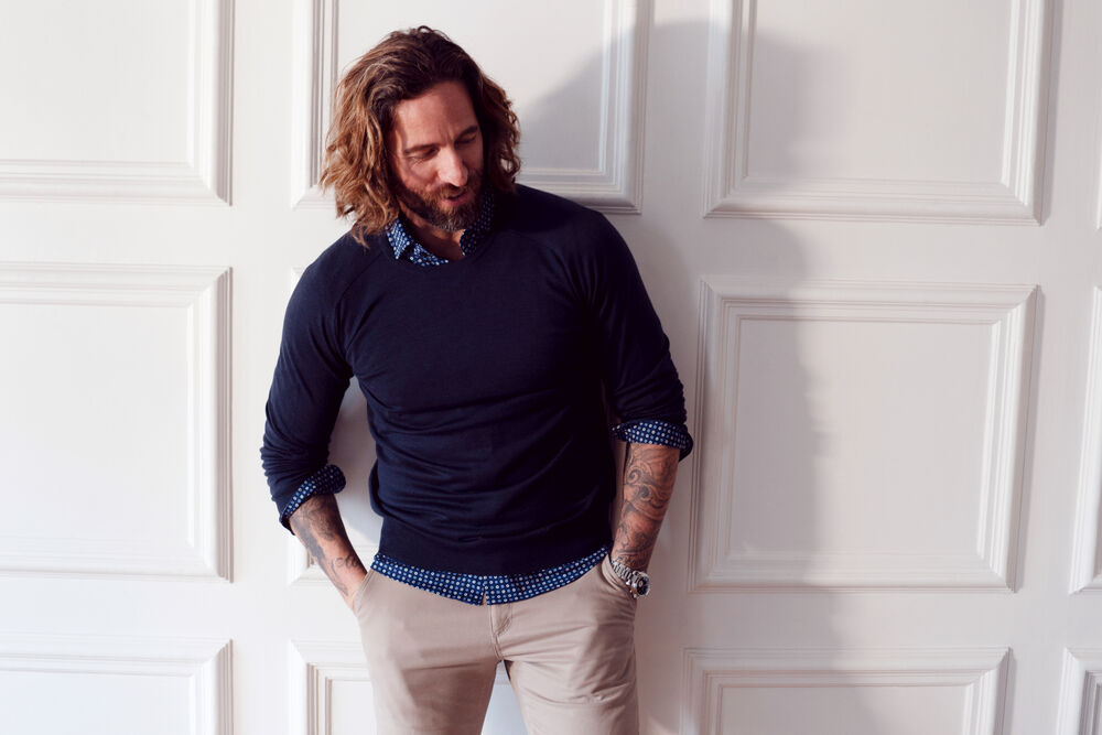 IB131 Pique Knit Slim från J.Harvest & Frost