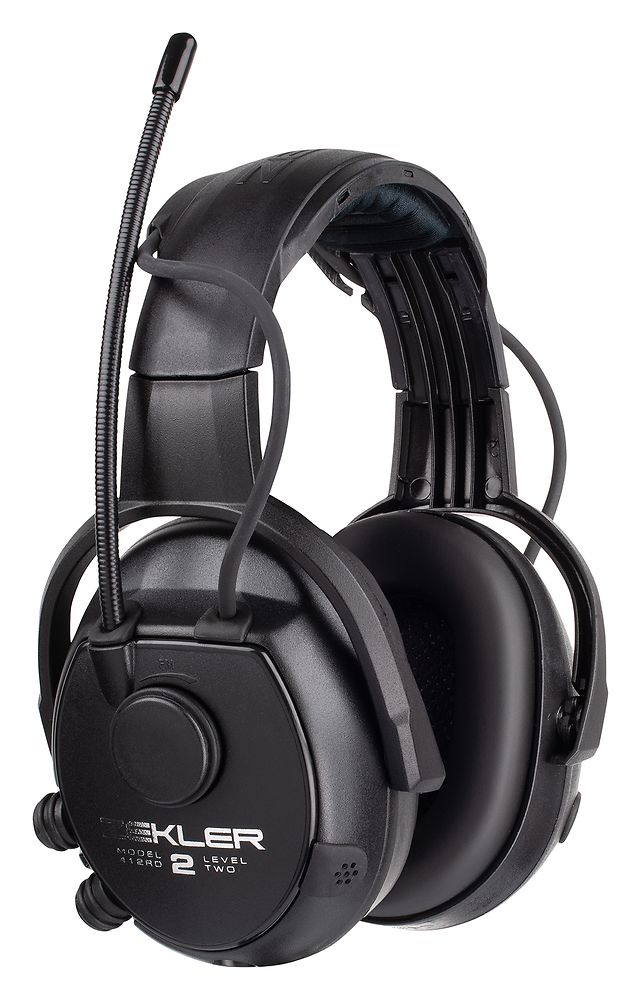 ZEKLER 412RD – Hörselkåpor med FM-radio och medhörning artnr 380682005