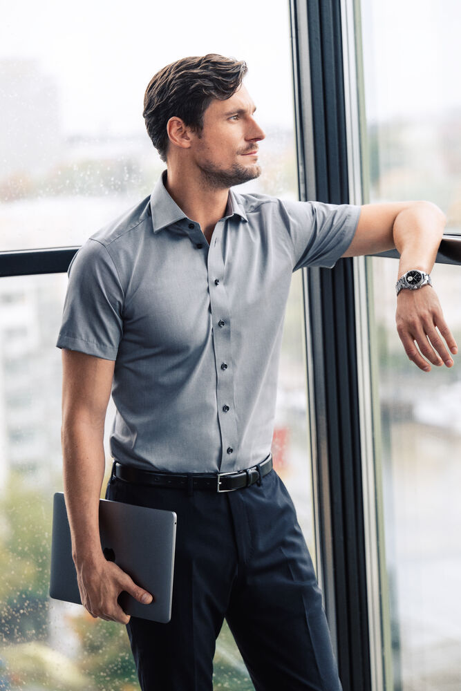 YB50 Twill S/S Regular från J.Harvest & Frost