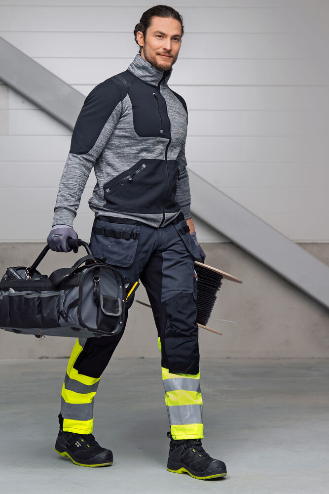 2134 Hantverksbyxa Core Stretch Varsel från Jobman