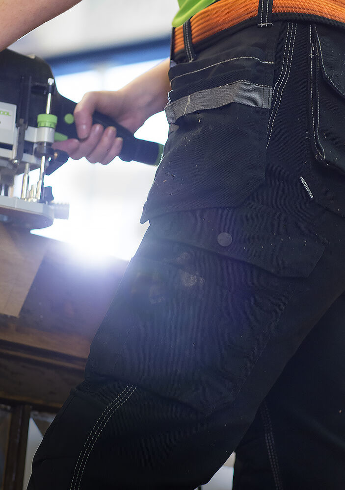 2201 Hantverksbyxa Bomull Dam från Jobman