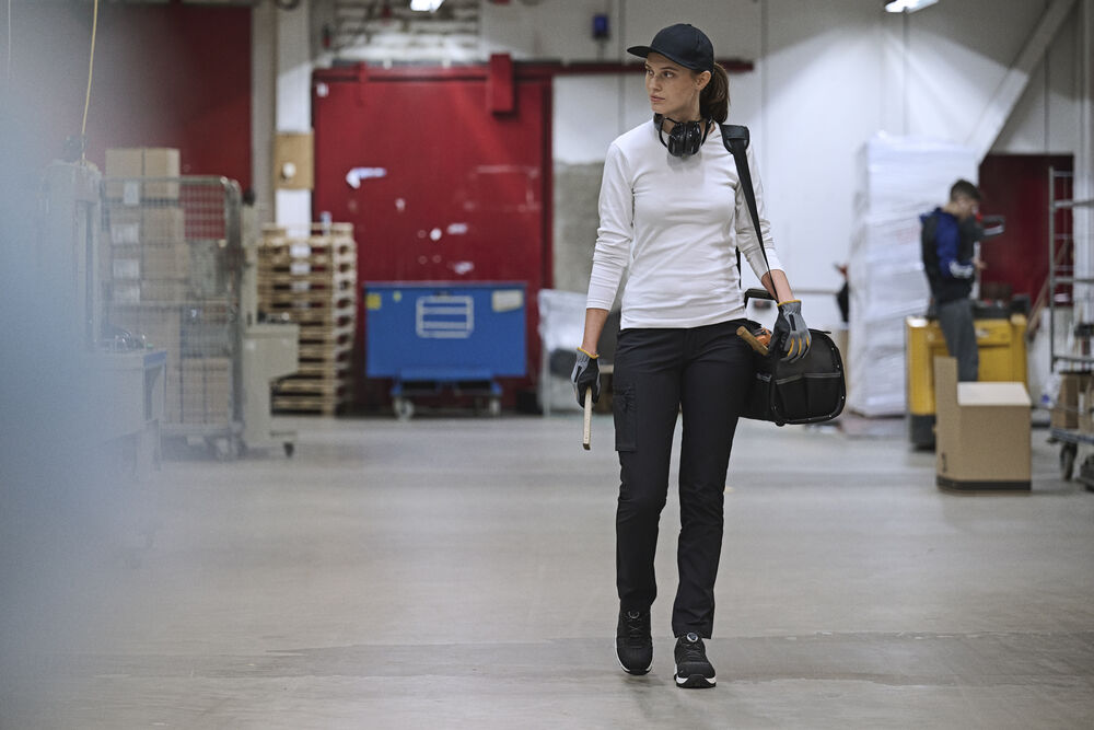 2319 Servicebyxa Stretch Dam från Jobman