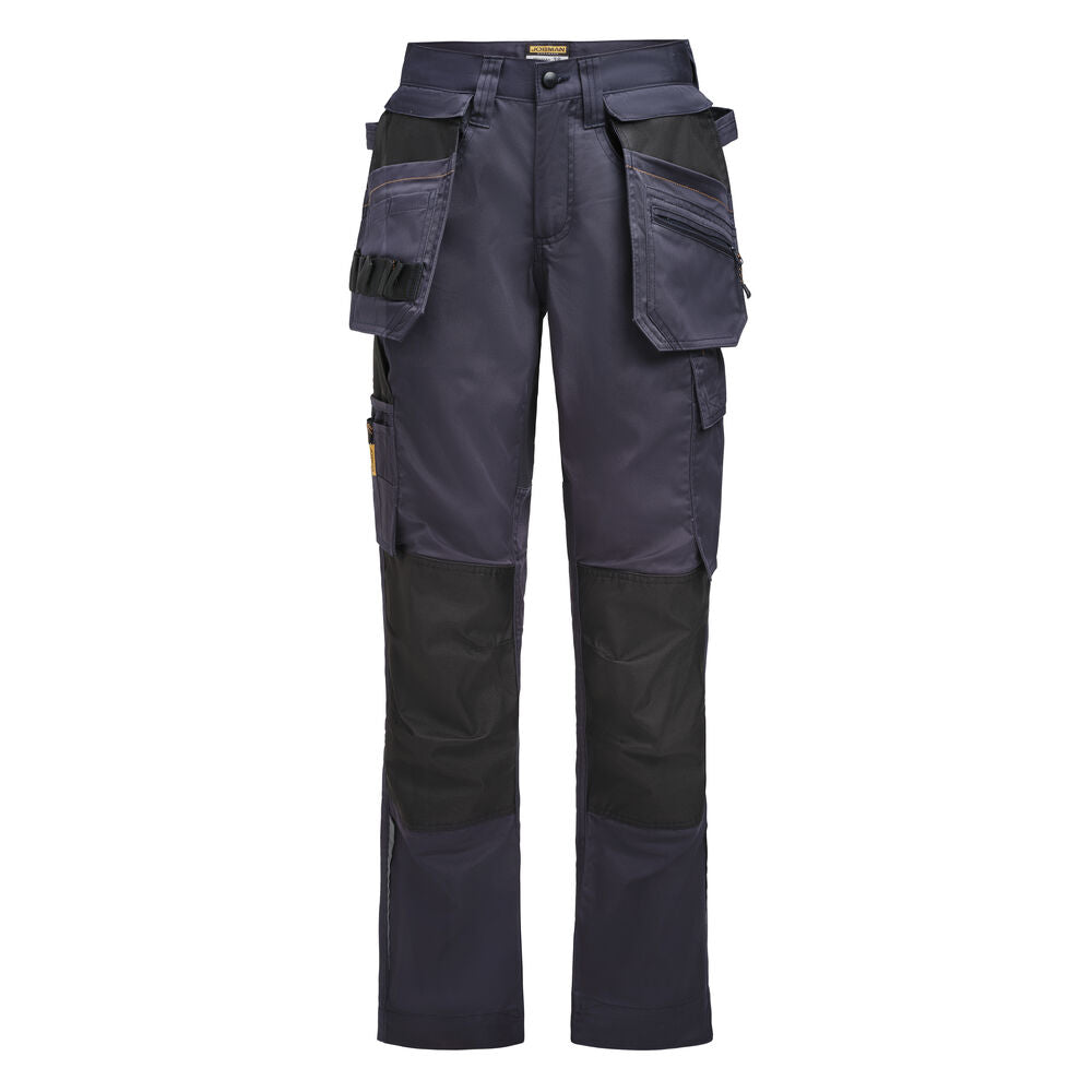 Arbetsbyxa Dam med stretch och avtagbara hölsterfickor - Jobman 2327