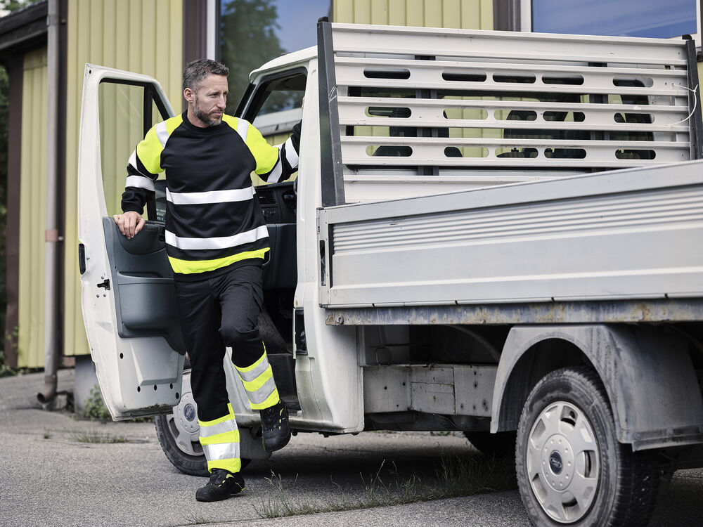 5124 Sweatshirt Varsel från Jobman