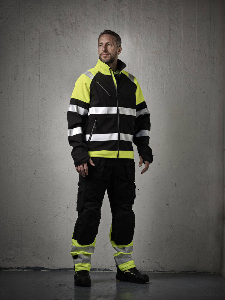 2134 Hantverksbyxa Core Stretch Varsel från Jobman