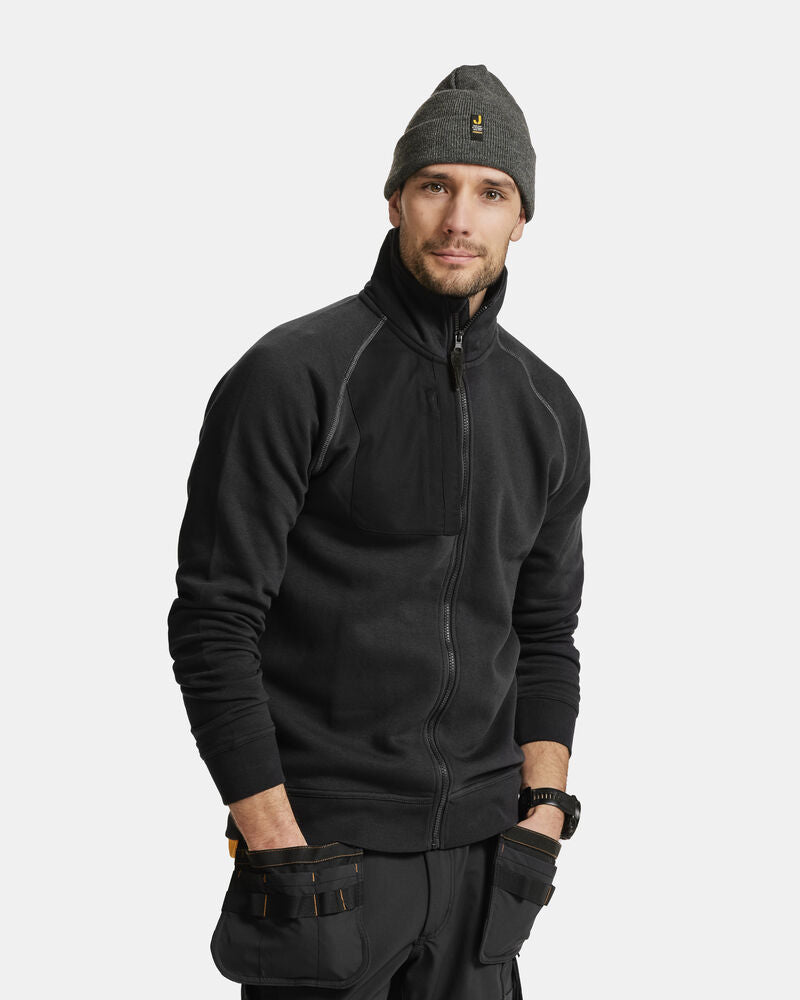 5141 Sweatshirt Hel-Zip från Jobman