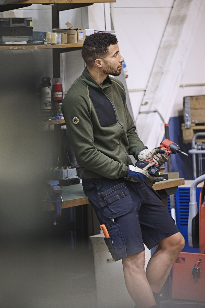 5141 Sweatshirt Hel-Zip från Jobman