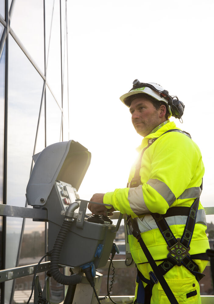 5172 Sweatshirtjacka Varsel från Jobman