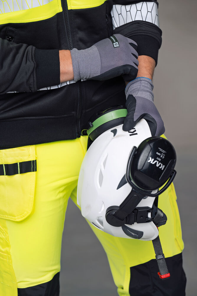 5225 Sweatshirt Hel-Zip Varsel från Jobman