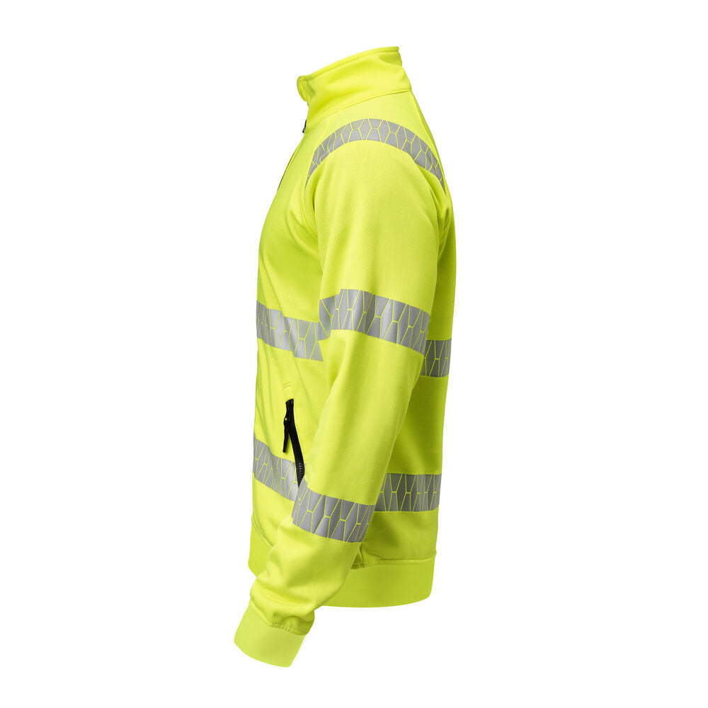 5325 Sweatshirt Hel-Zip Varsel från Jobman