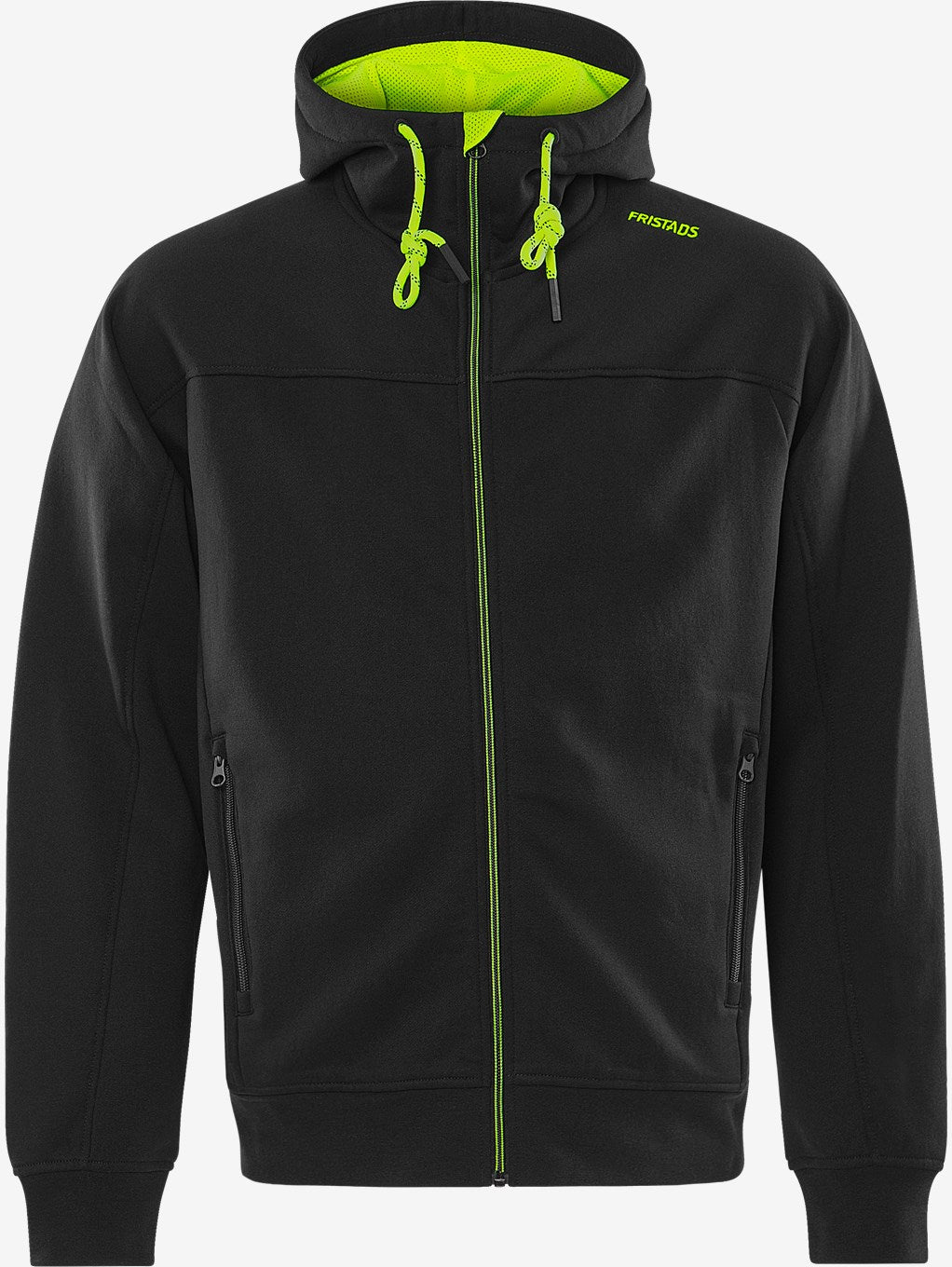 Sweetshirt-jacka med Huva UNISEX, FRISTADS 7550 GSM