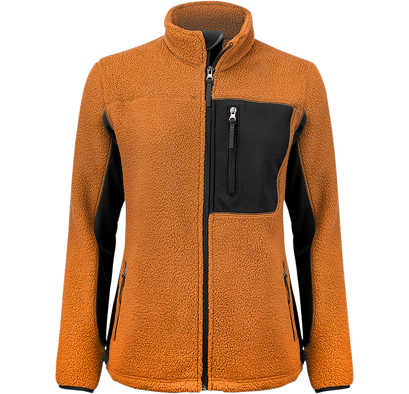 Fleece Dam Pile Fleece Jacket, TEXSTAR WJ85